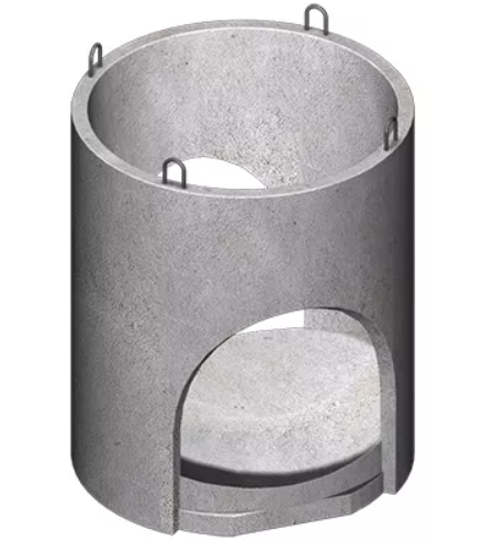 Рабоча камера колодязя КФК10, D(зов)/d(вн)/h 1160x1000x2410 мм, бетон B25